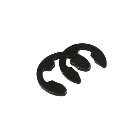 550pcs E Clip Snap Circlip Washer 65Mn Black Steel Shaft External Retaining Ring Washer for Shaft M1.5 M2 M2.5 M3 M3.5 M4 M5 M6 in Saudi Arabia