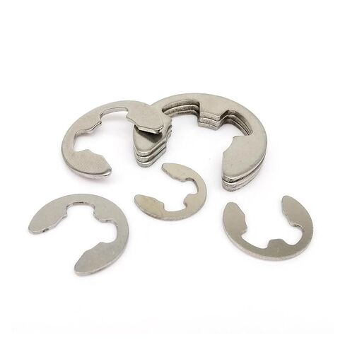 580/1000pcs Assortment Kit Set Box M1.2 to M15 304 Stainless Steel External Retaining Ring E Clip Snap Circlip Washer for Shaft(Set B 1000pcs) in Saudi Arabia