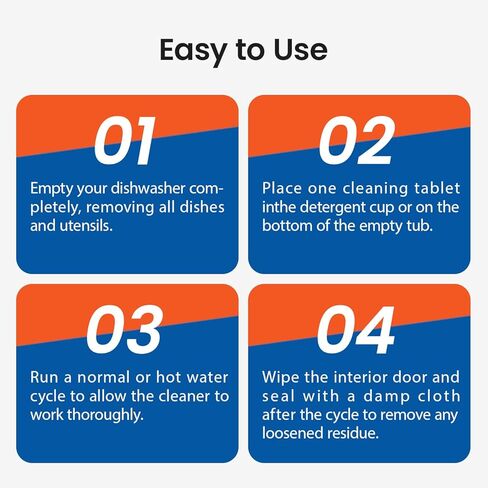 أقراص تنظيف غسالة الأطباق - 30 عبوة منظف ومزيل للروائح الكريهة - تكفي لمدة 15 شهرًا لغسالة الأطباق بالماء العسر، أقراص غير سامة للأطباق، آمنة للصرف الصحي ومزيل للروائح الكريهة، رائحة الليمون in Kuwait
