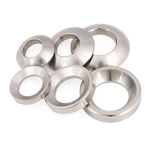 M6 M8 M10 M12 M16 M20 M24 Stainless Steel Conical Spherical Washer Countersunk Washer Carbon Steel Concave Convex Cone Gasket(Conical Carbon Steel,M24 (1Pcs)) in Saudi Arabia