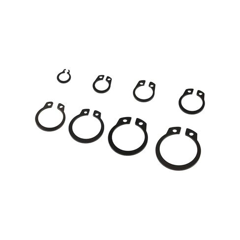 200pcs C-Clip Washers Kit M6-M20 Internal & External Retaining Circlips Snap Retaining Rings Carbon Steel Retaining Circlips in Saudi Arabia