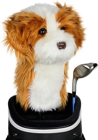 Daphne's Headcovers Cavapoo Driver Headcover | Funny Golf Club Covers | Golf Head Covers for Drivers | Stylish Golf Club Head Covers | Golf Driver Covers | Men’s & Women’s Driver Headcover in Saudi Arabia