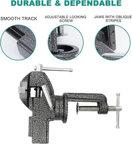 مجموعة أدوات تثبيت قبضة نادي الجولف - مجموعة أدوات إزالة قبضة الجولف تتضمن ملزمة طاولة محمولة دوارة 360 درجة، و13 شريطًا مزدوج الجوانب (2 بوصة × 10 بوصة)، وسكين خطاف لإعادة قبضة مقابض الجولف (بدون مذيب) in Kuwait