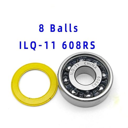 4pcs ILQ-11 608RS 8x22x7 608 Bearing Inline Roller Skates Bearings in Saudi Arabia