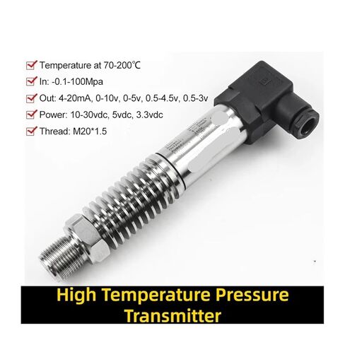 محول ضغط البخار 420ma مستشعر ضغط درجة الحرارة العالية لجهاز إرسال Modbus للغلاية in Kuwait