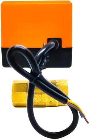 1/2 "1-1/2" 1 "2" صمام كروي نحاسي ثلاثة أسلاك ثلاثي الاتجاه تكييف الهواء التدفئة الأرضية برج المياه صمام التبديل 220 فولت (2 "، 220VAC) in Kuwait