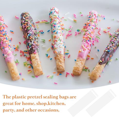 uxcell 300Pcs Self-Sealing Cello Bags, 1x10 Inch Long Clear Flap Resealable Poly Bags, OPP Adhesive Treat Bag 2 Mil for Bread Pretzel, Gift Packaging, Tableware, Necklaces Crafts in Saudi Arabia
