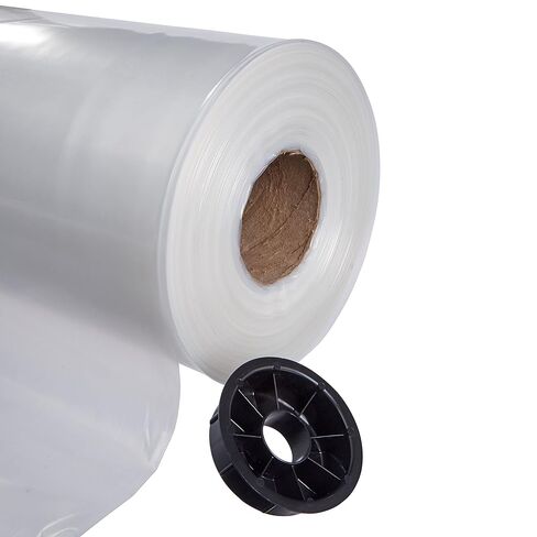 Hudson Exchange 24 بوصة × 500 بوصة، 4 مل، لفة أنابيب بولي، راتينج LDPE بدرجة الطعام، تغليف بطول مخصص in Saudi Arabia