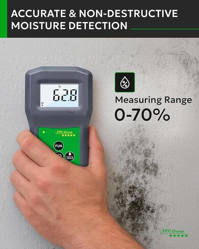 Concrete Moisture Meter CME- 822 – Digital Moisture Meter for Concrete, Floors, Walls, Gypsum – Non-Destructive Concrete Moisture Sensor (CME-822 with PU Case) in Kuwait