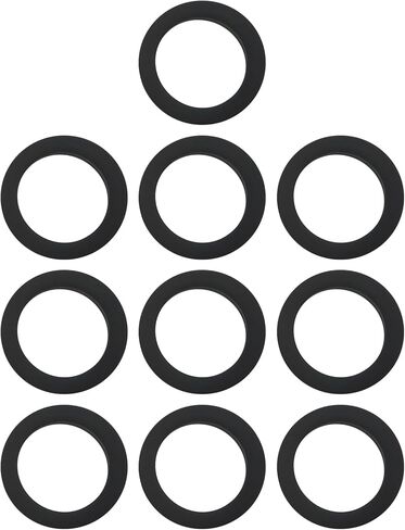 10pcs Rubber Belt Ring 14x10x2mm Cassette Idler Tyre Compatible with Amstrad CPC 464 Tape Drive in Saudi Arabia
