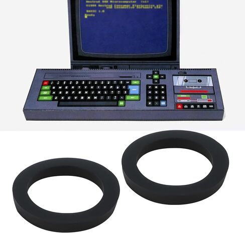 10pcs Rubber Belt Ring 14x10x2mm Cassette Idler Tyre Compatible with Amstrad CPC 464 Tape Drive in Saudi Arabia