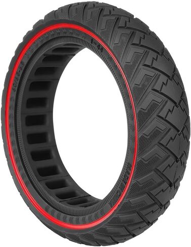 60/65-6.9 Solid Tire For Ninebot Max G2 G65 Electric Scooter, 10inch Off-road Solid tires for Kick Scooter, Explosion Proof (Multicolor) in Saudi Arabia