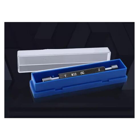 6G M8-M58 Metric Steel Double Hex Handle Thread Gauge Distance 1(M48X1 6G) in Saudi Arabia