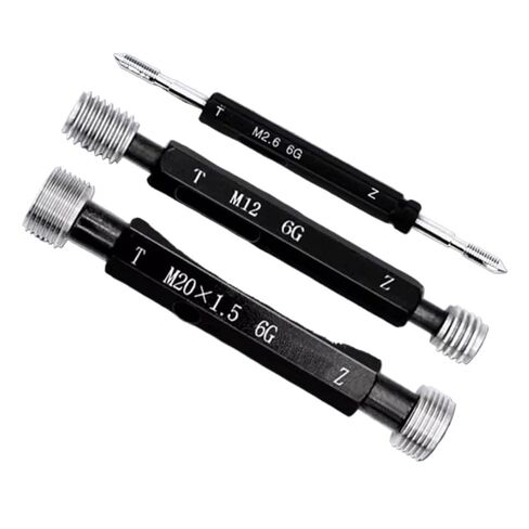 6G M8-M58 Metric Steel Double Hex Handle Thread Gauge Distance 1(M48X1 6G) in Saudi Arabia