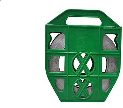 USA 201 شريط من الفولاذ المقاوم للصدأ 1/2 بوصة × 0.030 بوصة × 100 بوصة - موزع بلاستيكي أخضر (FTA520712735PG) in Kuwait