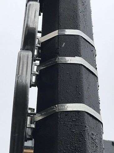 USA 201 شريط من الفولاذ المقاوم للصدأ 1/2 بوصة × 0.030 بوصة × 100 بوصة - موزع بلاستيكي أخضر (FTA520712735PG) in Kuwait