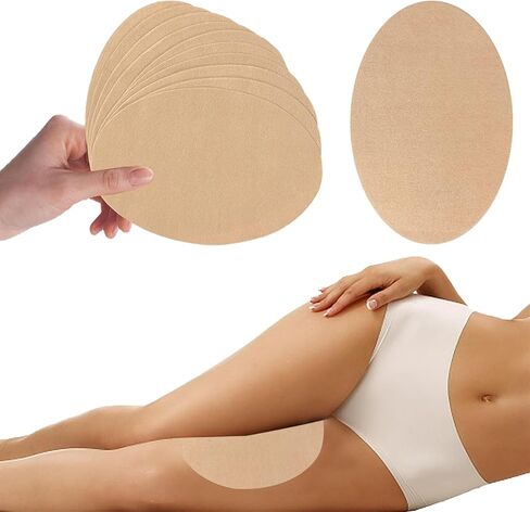 وسادات شريط احتكاك مضادة للاحتكاك، رقعة فخذ ذاتية اللصق تمنع الاحتكاك ومقاومة التآكل، وسادة لاصقة داخلية رفيعة قابلة للتنفس، 10 قطع in Kuwait