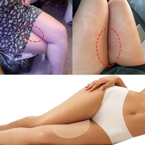 وسادات شريط احتكاك مضادة للاحتكاك، رقعة فخذ ذاتية اللصق تمنع الاحتكاك ومقاومة التآكل، وسادة لاصقة داخلية رفيعة قابلة للتنفس، 10 قطع in Kuwait