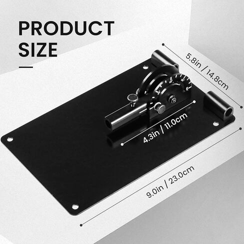 Amy Sport Golf Practice Plate with 180° Adjustable Guide, Durable Metal Plane Trainer Aid for Aiming Putting Swing & Golf Teaching, Stable Training Aid Alignment Stick Base for All Levels in Saudi Arabia
