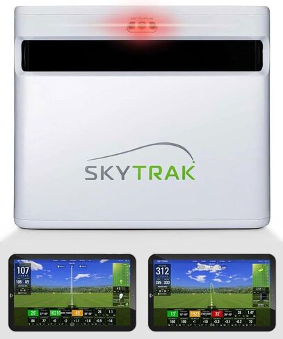 SkyTrak ST+ Plus Golf Launch Monitor & Simulator Bundle - Indoor/Outdoor, Shot & Club Data, Simulation Ready with Free 14-Day Trial Membership + Software & Driving Range in Saudi Arabia
