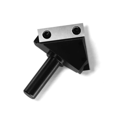 12mm Shank 90 Degree V Groove Router Bit Milling Cutter Replaceable Carbide Inserts Cutters for CNC Milling Machine(L30xD60xd12) in Saudi Arabia