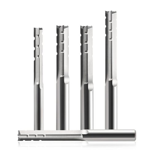 10 قطعة 3 الناي مستقيم قاطعة المطحنة النجارة نحت CNC التشذيب فتحة رقاقة قواطع EndMill (6x22x50L) in Saudi Arabia