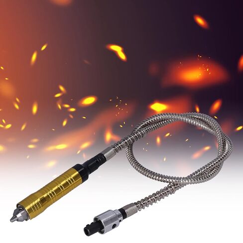 Tyenaza Grinder Flexible Shaft, Extension Cable Chuck Handle Electric Polisher Adapter Accessories, for Fine Grinding, Polishing, Cutting in Saudi Arabia