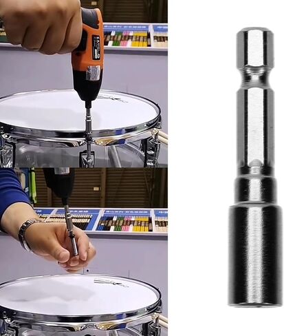 2Pcs Silver Drum Key Keys Tuning Drums Metal Drill Bit Percussion Part Accessory Tool Keychain Percussion Accessories Metal Wrench Cymbal and Accessories in Saudi Arabia