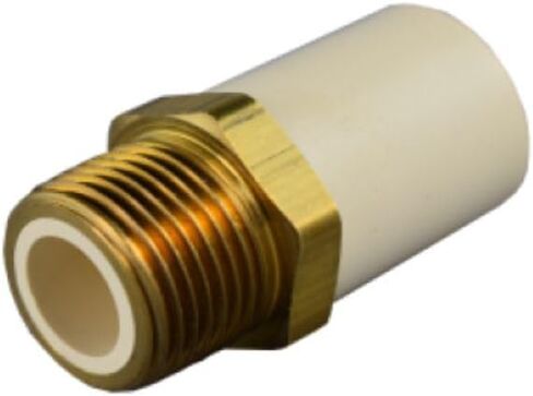0.5 in. CTS CPVC Brass Male Adapter in Saudi Arabia