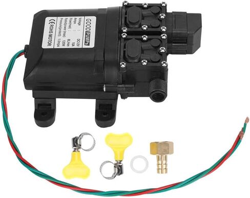 DC 12V 120W High Pressure Self-Priming Diaphragm Water Pump 8L Large Water Pump with Automatic Pressure Switch for Lawn in Saudi Arabia