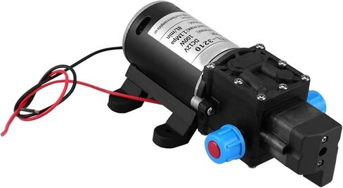 DC 12V 100W 160Psi 8L/Min Diaphragm Water Pump High Pressure Car Washing Spray Self Priming Water Pump in Saudi Arabia
