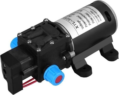 DC 12V 100W 160Psi 8L/Min Diaphragm Water Pump High Pressure Car Washing Spray Self Priming Water Pump in Saudi Arabia
