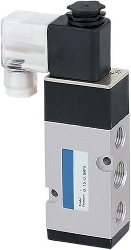 1PCS 4M410 4M420 4M430 G 1/2 Manifold Type Solenoid Valve Single and Double Coil Pneumatic Valve(4M430C 15G1-2 3-5Way,AC110V) in Kuwait