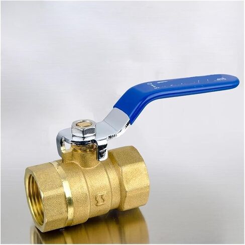 2-1/2" Brass Thread Ball Valve with Lever Handle Copper Plumbing Tap in Kuwait