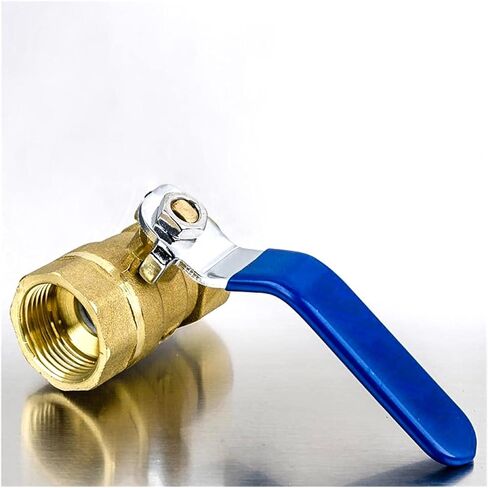 2-1/2" Brass Thread Ball Valve with Lever Handle Copper Plumbing Tap in Saudi Arabia