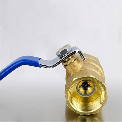 2-1/2" Brass Thread Ball Valve with Lever Handle Copper Plumbing Tap in Kuwait