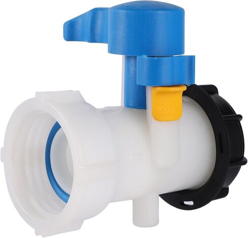 DN40/50/80 Valve 1000L IBC Tank Container Adapter Garden Agriculture Irrigation Water Supply Water Controller(3") in Kuwait