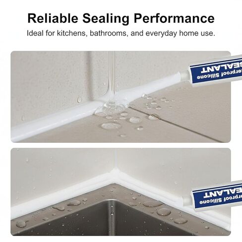 Waterproof Structural Adhesive Sealant - 9900 Super Bonding Glue, UV-Resistant Strong Sealing Compound for Roof, Bathroom, Tile, Multi-Surfaces (Clear) in Saudi Arabia