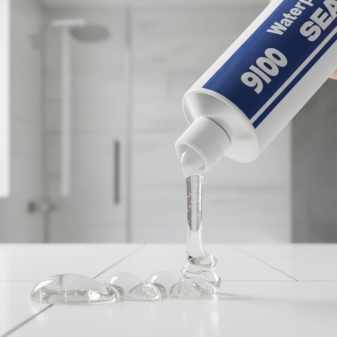 Waterproof Structural Adhesive Sealant - 9900 Super Bonding Glue, UV-Resistant Strong Sealing Compound for Roof, Bathroom, Tile, Multi-Surfaces (Clear) in Saudi Arabia