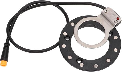 Alomejor Electric Bike Sensor,Dual Hall Sensors Precise Pedal Detection Pedal Assist Sensor 12 Magnets Reliable PC Plastic Durable housing for Urban commuters Mountain Bikers Leisure Cyclists in Saudi Arabia