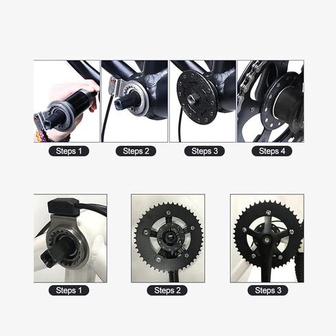 Alomejor Electric Bike Sensor,Dual Hall Sensors Precise Pedal Detection Pedal Assist Sensor 12 Magnets Reliable PC Plastic Durable housing for Urban commuters Mountain Bikers Leisure Cyclists in Saudi Arabia