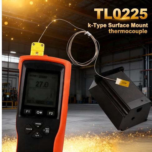 TL0225 k-Type Surface Mount Thermocouple لمقياس الحرارة المزدوج K-Type / نطاق درجة الحرارة متر يصل إلى 392 درجة فهرنهايت in Kuwait