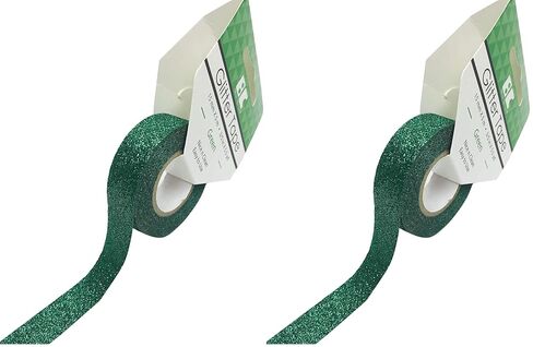 Best Creation Glitter Tape, Medium, Green in Saudi Arabia