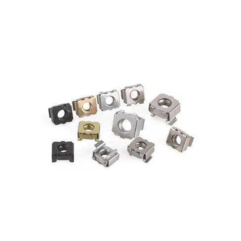 صامولة قفص عائمة من نوع البطاقة الفولاذية - مشبك تثبيت ذاتي القفل للصفائح المعدنية والخزائن (M4-M8)(20 قطعة M8) in Kuwait