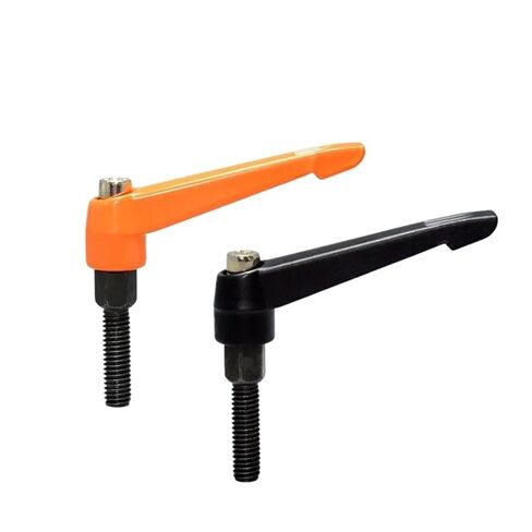 رافعة تثبيت M5، مقبض قفل قابل للتعديل على شكل حرف L مع خيط ذكر خارجي للآلات (CLDM-أسود، M5-20 مم) in Kuwait