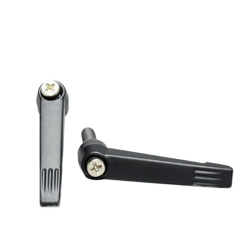 Clamping Lever Handle, 1Pcs Adjustable Locking Handle with Male Thread, M4-M16 External Thread Knob for Machinery(CLDM-Orange,M6-60mm) in Saudi Arabia