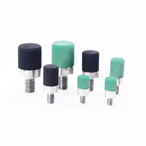Polyurethane Coated Stop Bolt - External Thread Buffer Stopper with Anti-Collision Design(2pcs C-USLM20) in Saudi Arabia