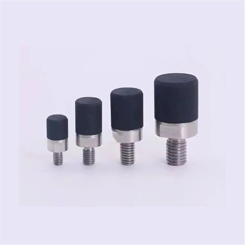 Polyurethane Coated Stop Bolt - External Thread Buffer Stopper with Anti-Collision Design(2pcs C-USLM20) in Saudi Arabia