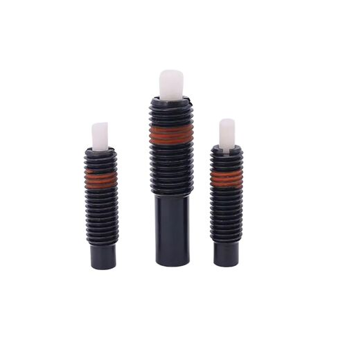 مكبس زنبركي عالي التحمل برأس من الراتنج - دبوس تحديد المواقع الصناعي مع زنبرك تلسكوبي (قطعة واحدة NPJH6-3) in Kuwait