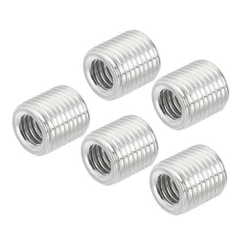 #US 5pcs Thread Reducing Nut M10 Male M6 Female Adapter 10mm Long Sleeve Reducer in Saudi Arabia